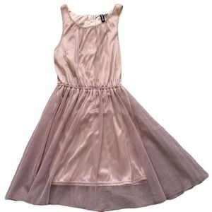 H&M Divided size 2 tulle blush pink dress
